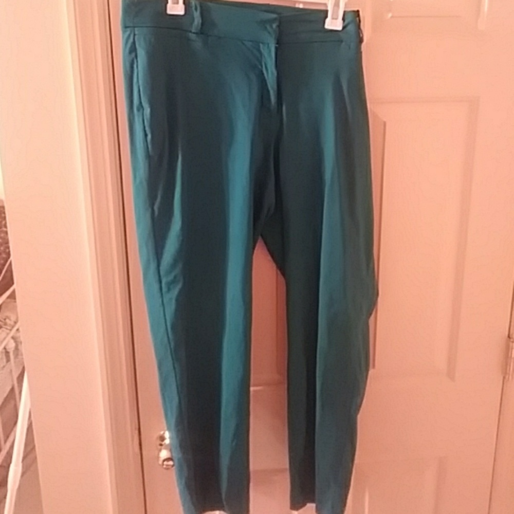 18 regular teal color "Allie" straight cut dress p
